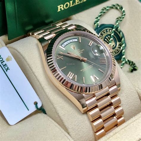 rolex rose gold 40mm president|Rolex day date 40 everose gold.